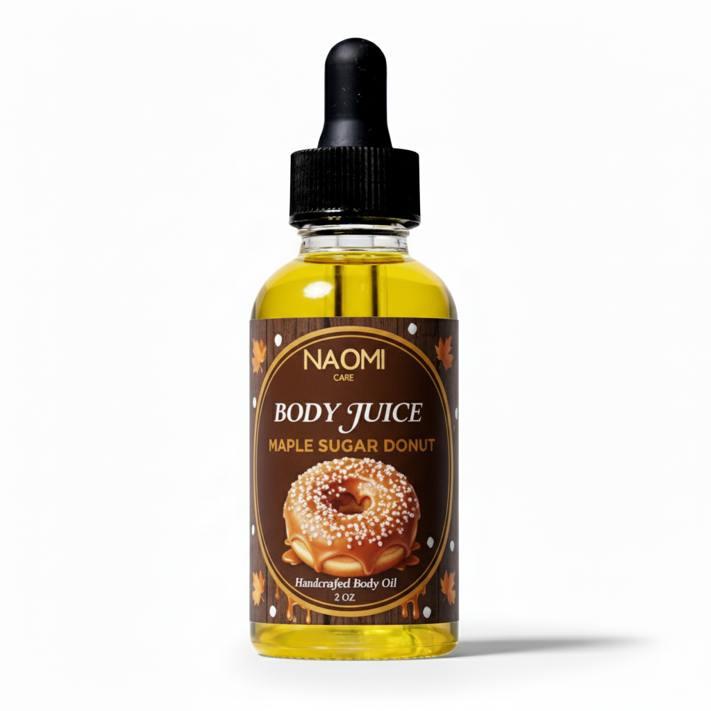 Naomi's Body Juice Oil - Maple Sugar Donut